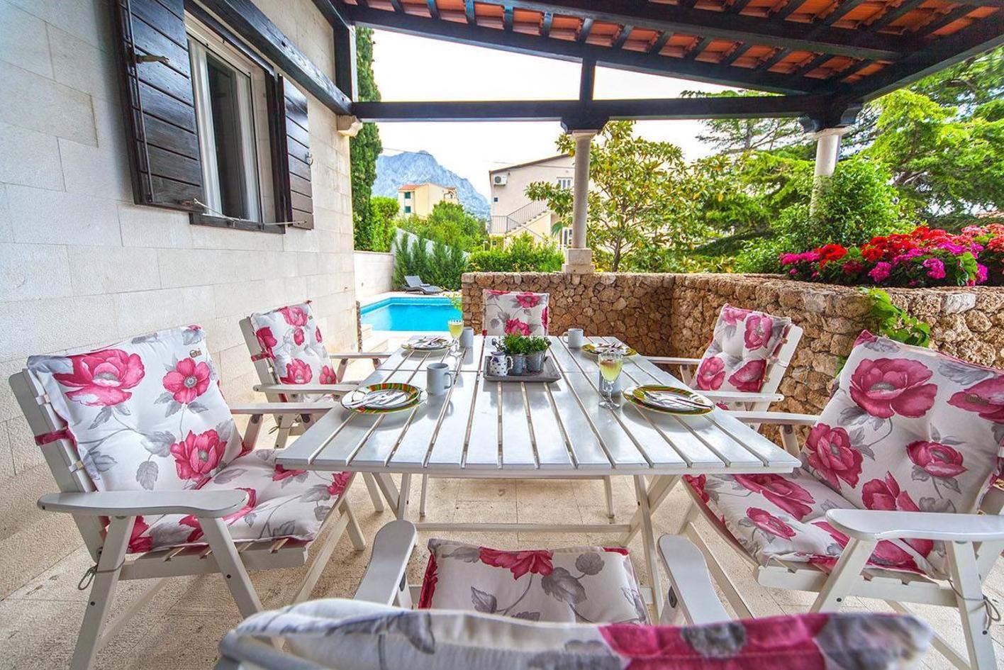 Villa Skalinada, 8 Persons, Private Pool, 巴什卡沃达 外观 照片