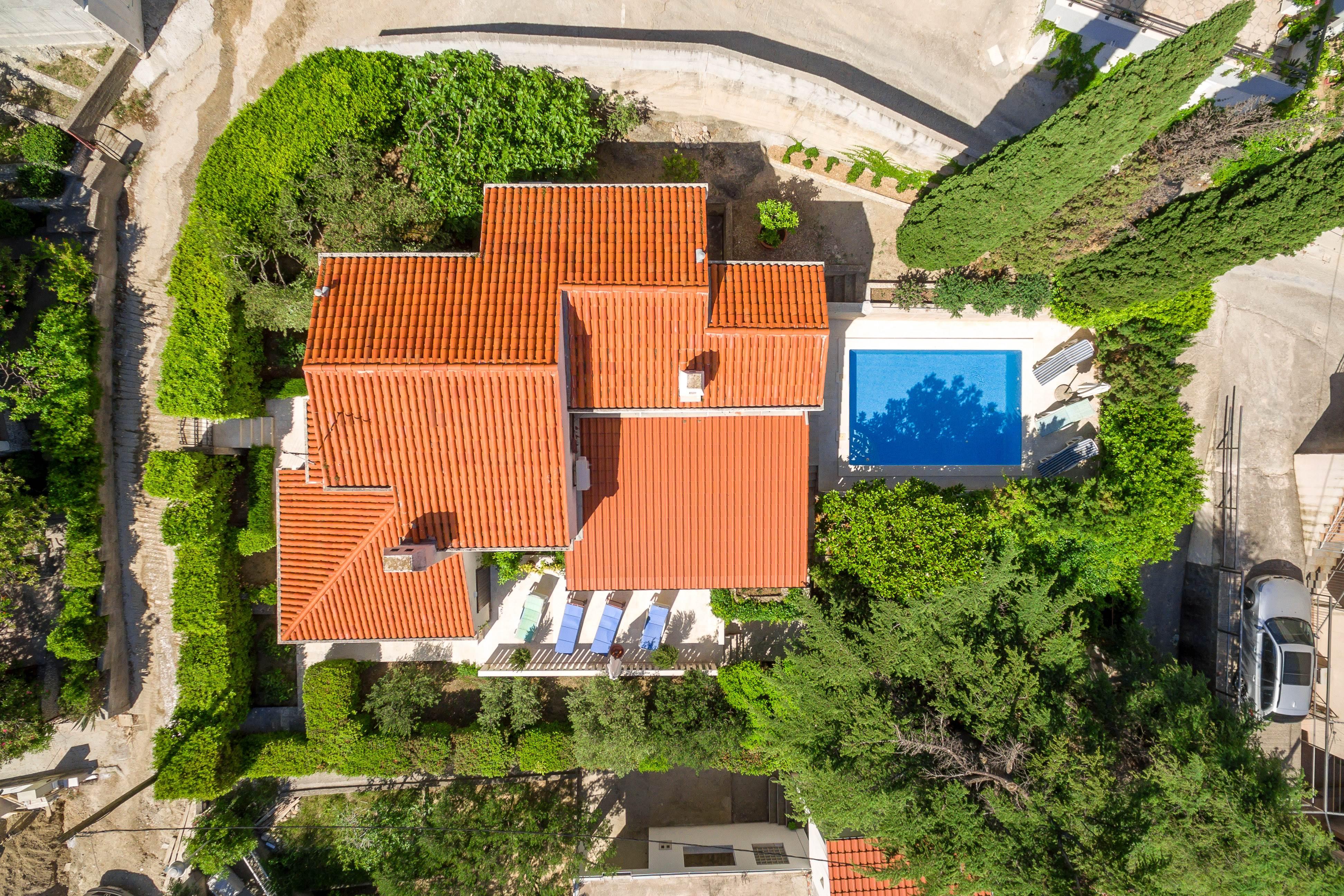 Villa Skalinada, 8 Persons, Private Pool, 巴什卡沃达 外观 照片
